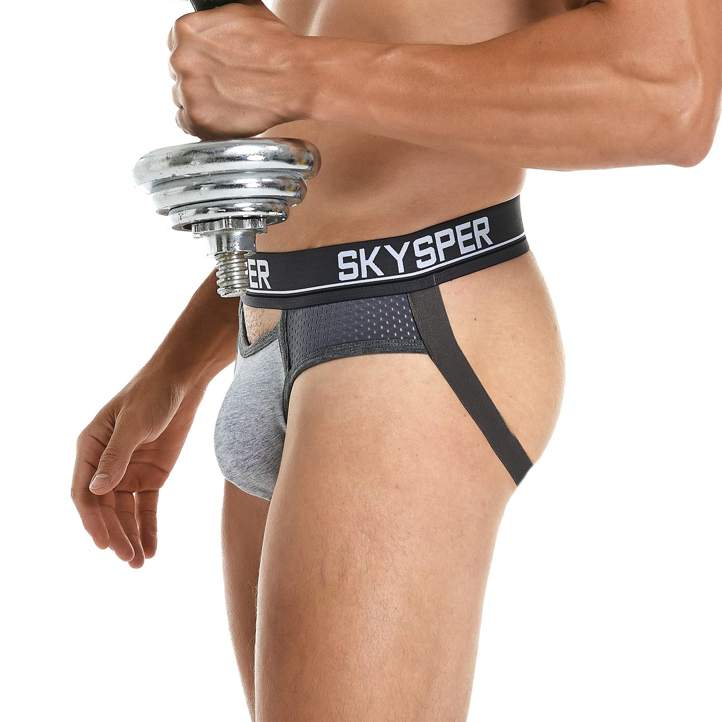 SKYSPER Men's Jock Strap Athletic Supporter For Men Sexy Jockstrap Male Underwear