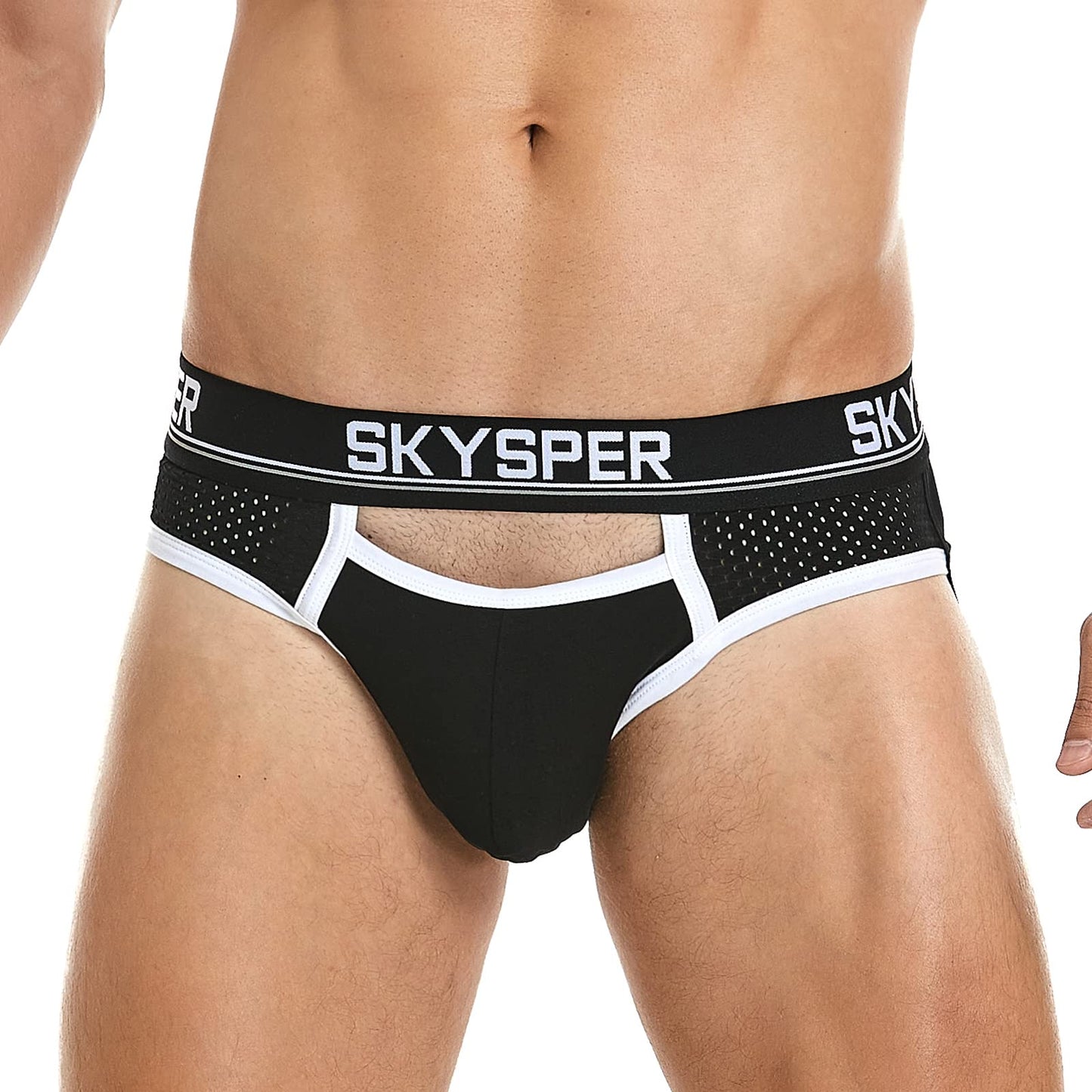 SKYSPER Men's Jock Strap Athletic Supporter For Men Sexy Jockstrap Male Underwear