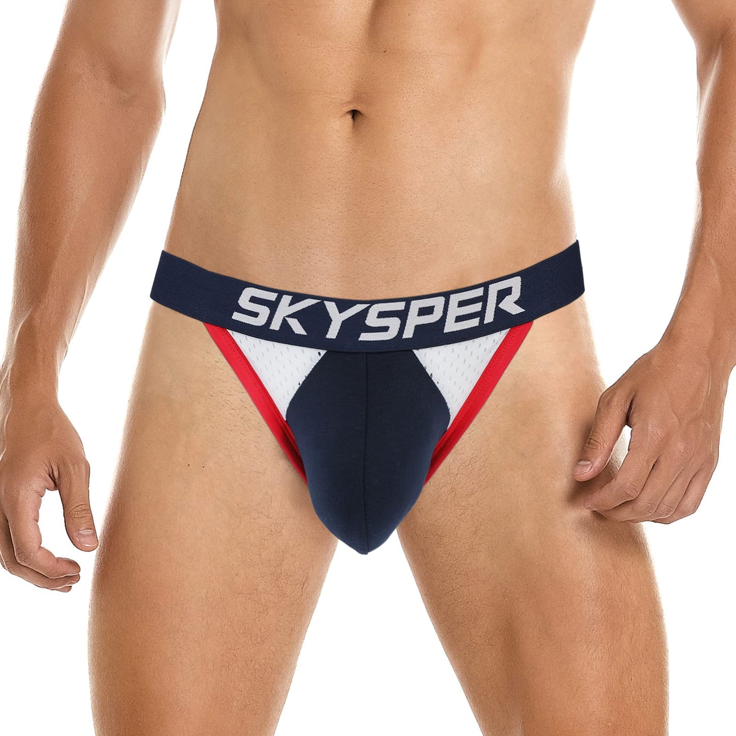 SKYSPER Men's Jock Strap Athletic Supporter For Men Sexy Jockstrap Male Underwear