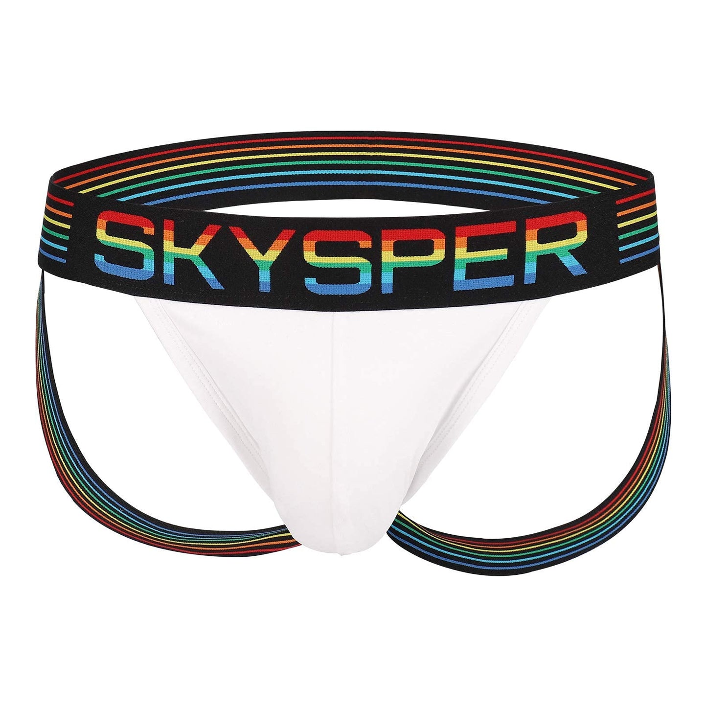 SKYSPER Mens Jockstrap Underwear Jock Straps Male Athletic Supporters for Men