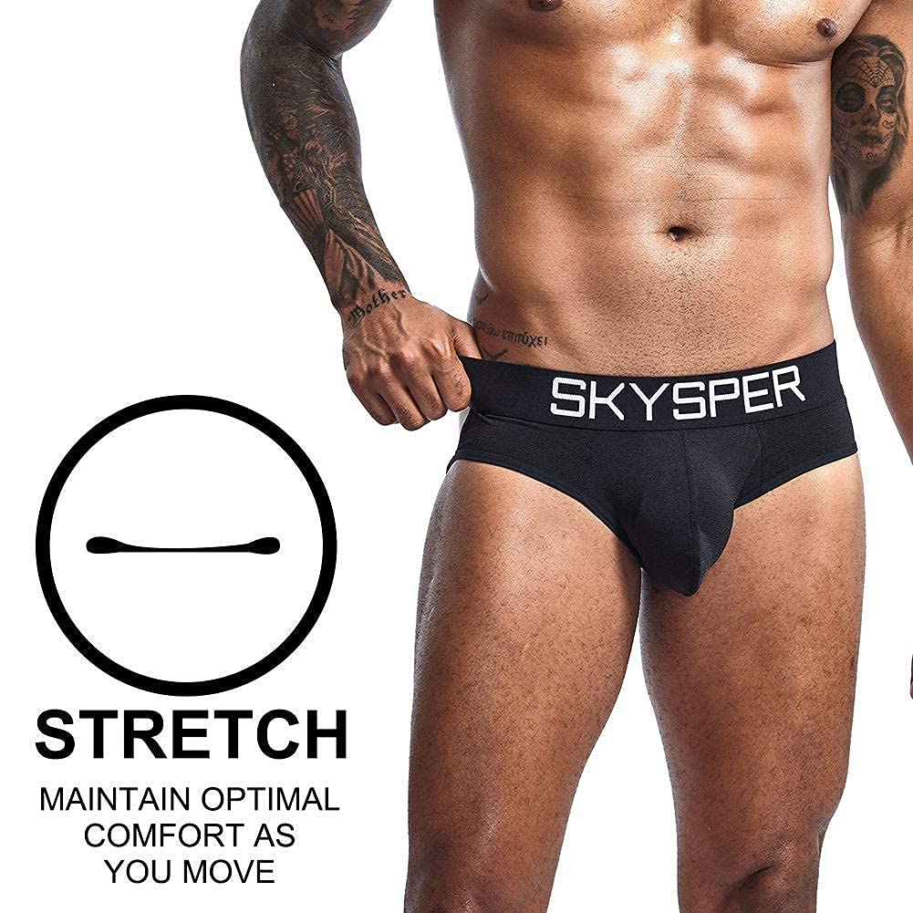 SKYSPER Jockstrap Athletic Supporters for Men Jock Strap Male Underwear Men's Thong Jockstrap Underwear