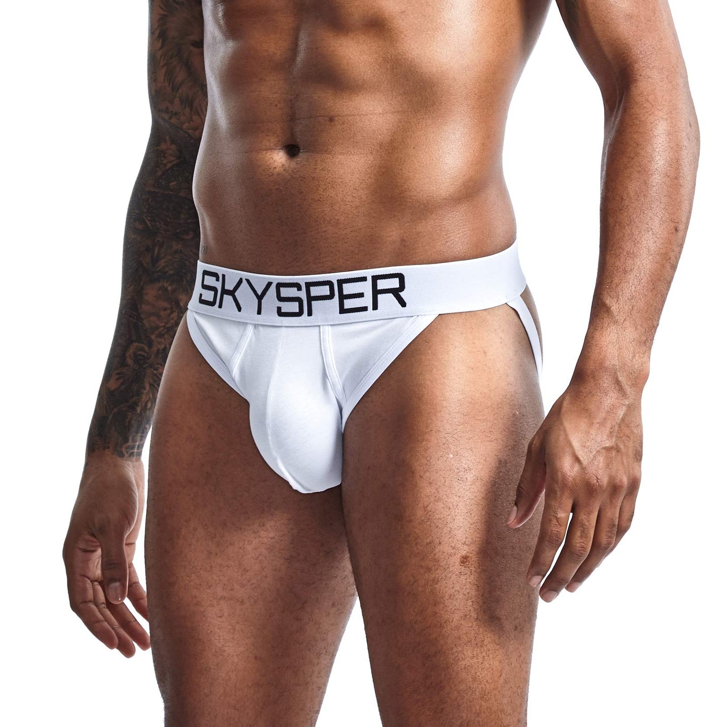 SKYSPER Jockstrap Athletic Supporters for Men Jock Strap Male Underwear Men's Thong Jockstrap Underwear