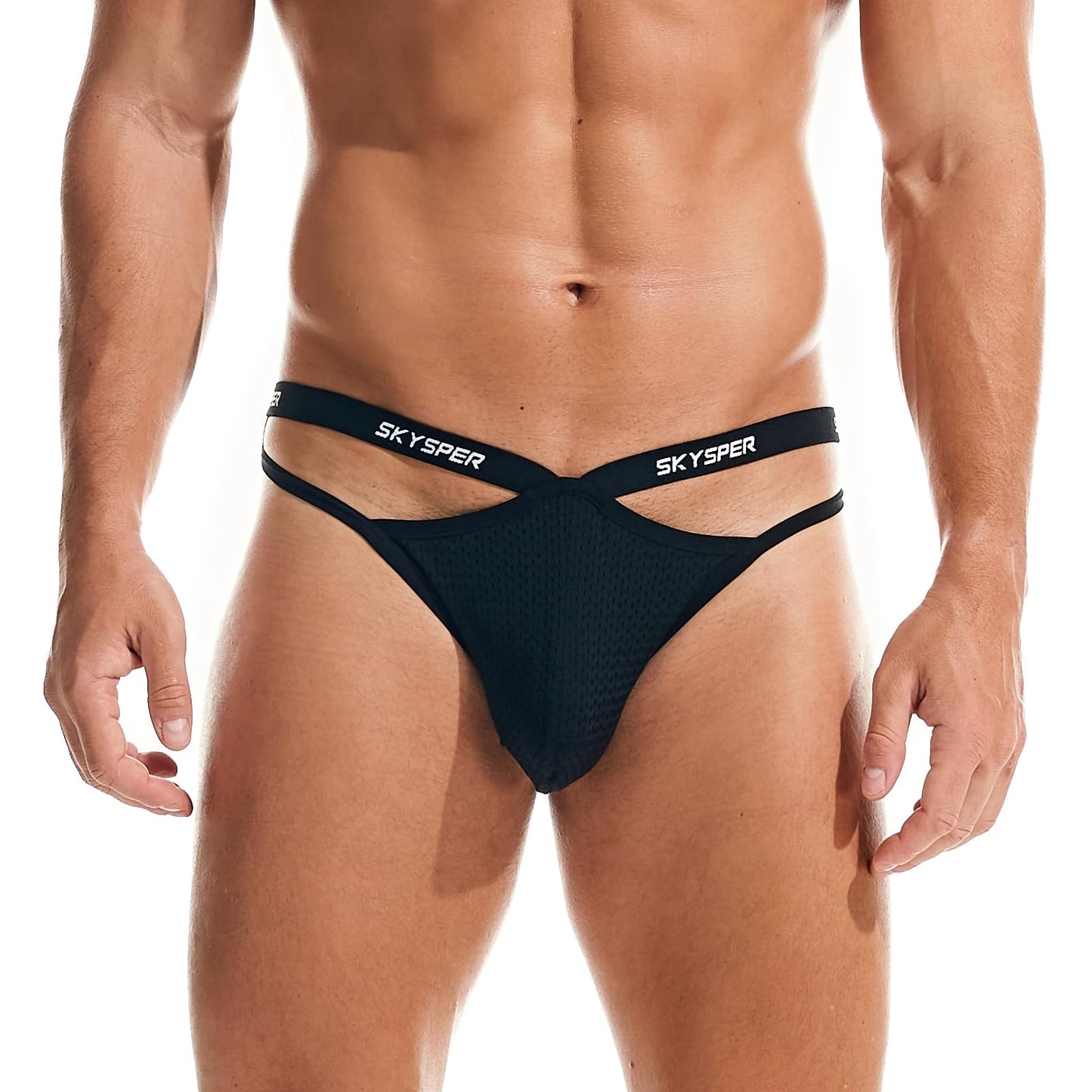 SKYSPER Men's Jock Strap Athletic Supporter For Men Sexy Jockstrap Male Underwear