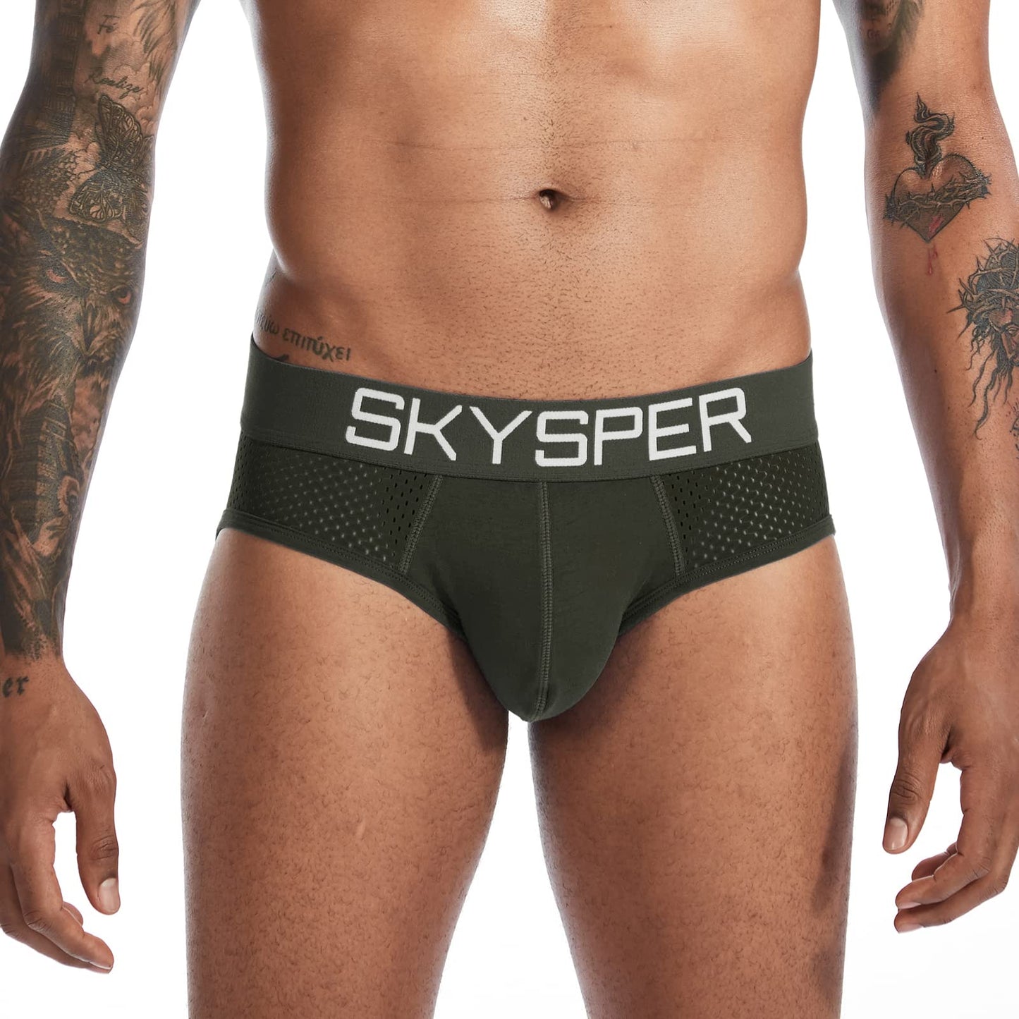 SKYSPER Jockstrap Athletic Supporters for Men Jock Strap Male Underwear Men's Thong Jockstrap Underwear