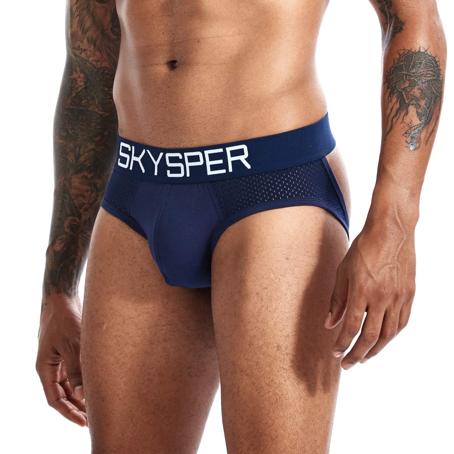 SKYSPER Jockstrap Athletic Supporters for Men Jock Strap Male Underwear Men's Thong Jockstrap Underwear