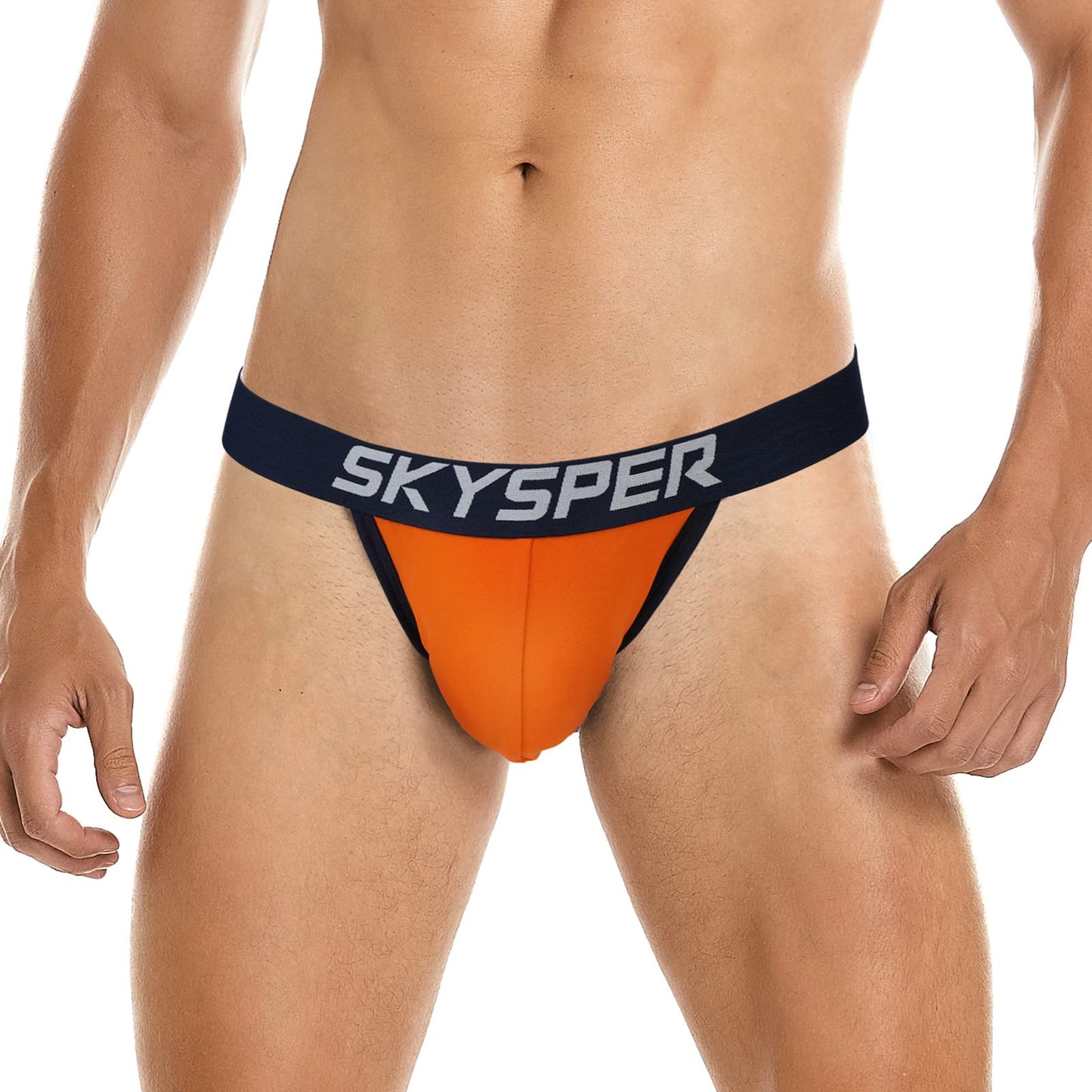 SKYSPER Men's Jock Strap Athletic Supporter For Men Sexy Jockstrap Male Underwear