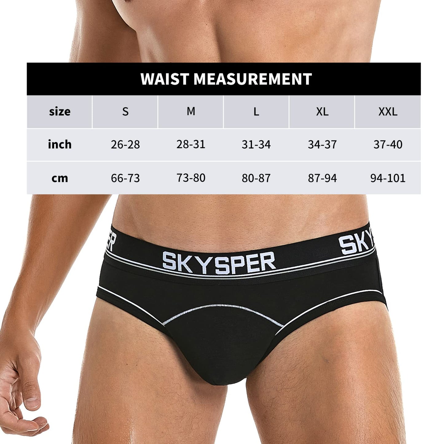 SKYSPER Men's Jock Strap Athletic Supporter For Men Sexy Jockstrap Male Underwear