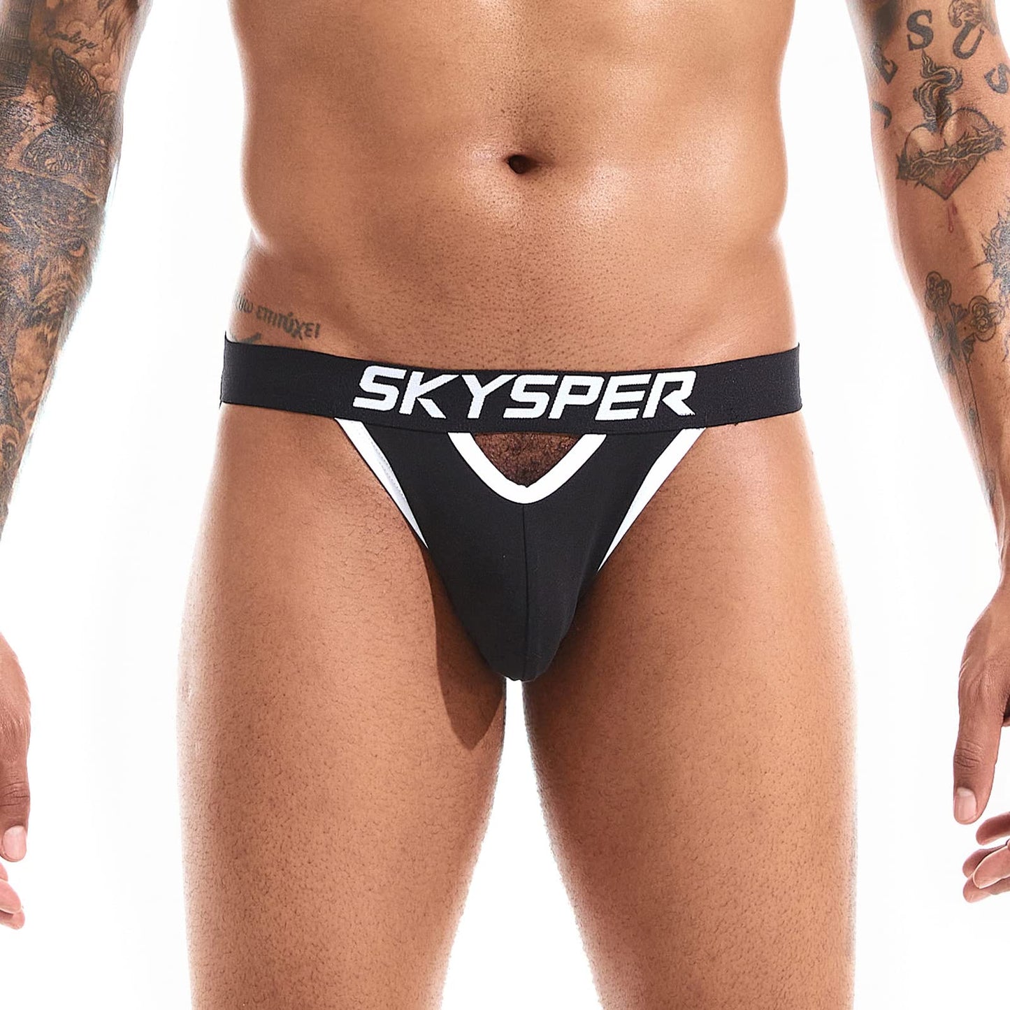 SKYSPER Jockstrap For Men Workout Jock Straps Male Underwear Athletic Supporter Sexy G-Strings