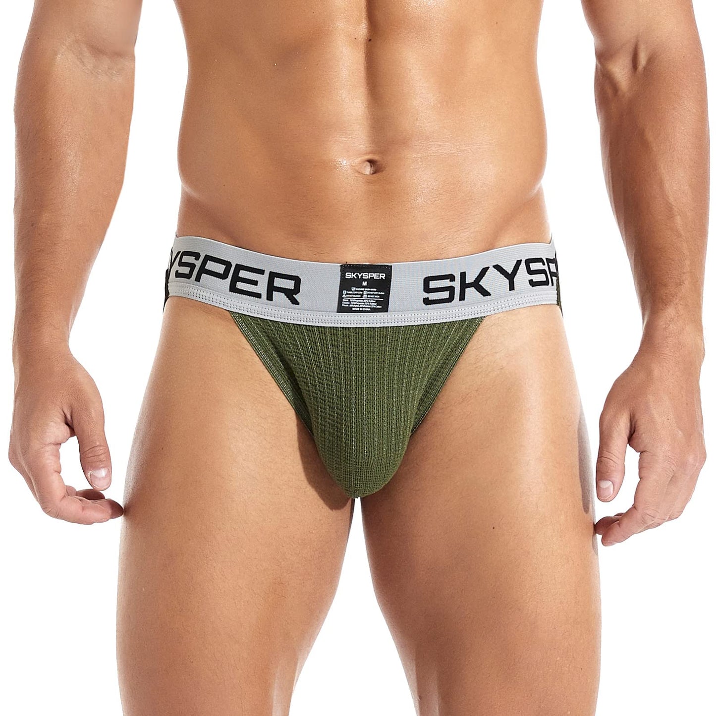 SKYSPER Jockstrap Athletic Supporters for Men Jock Strap Male Underwear Men's Thong Jockstrap Underwear