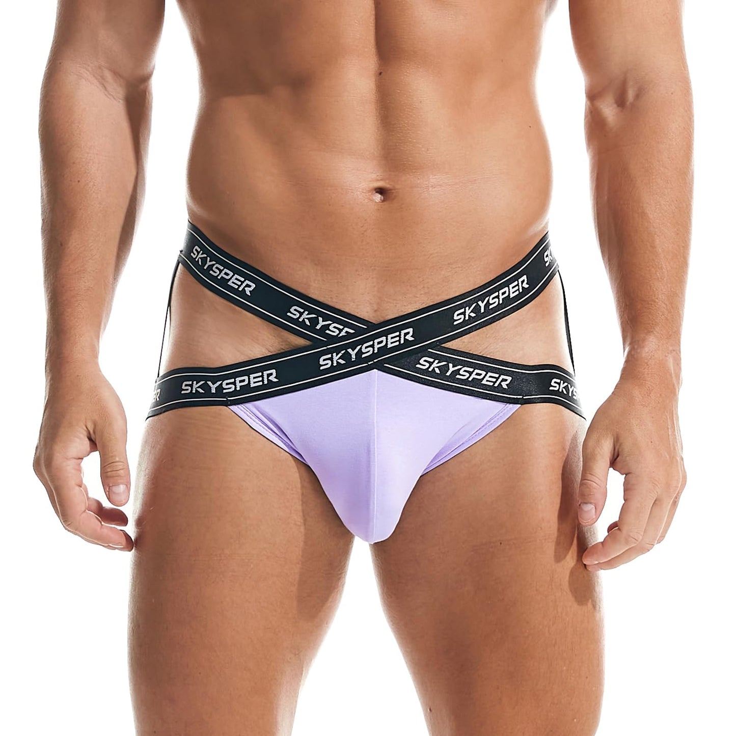 SKYSPER Men's Jock Strap Athletic Supporter For Men Sexy Jockstrap Male Underwear