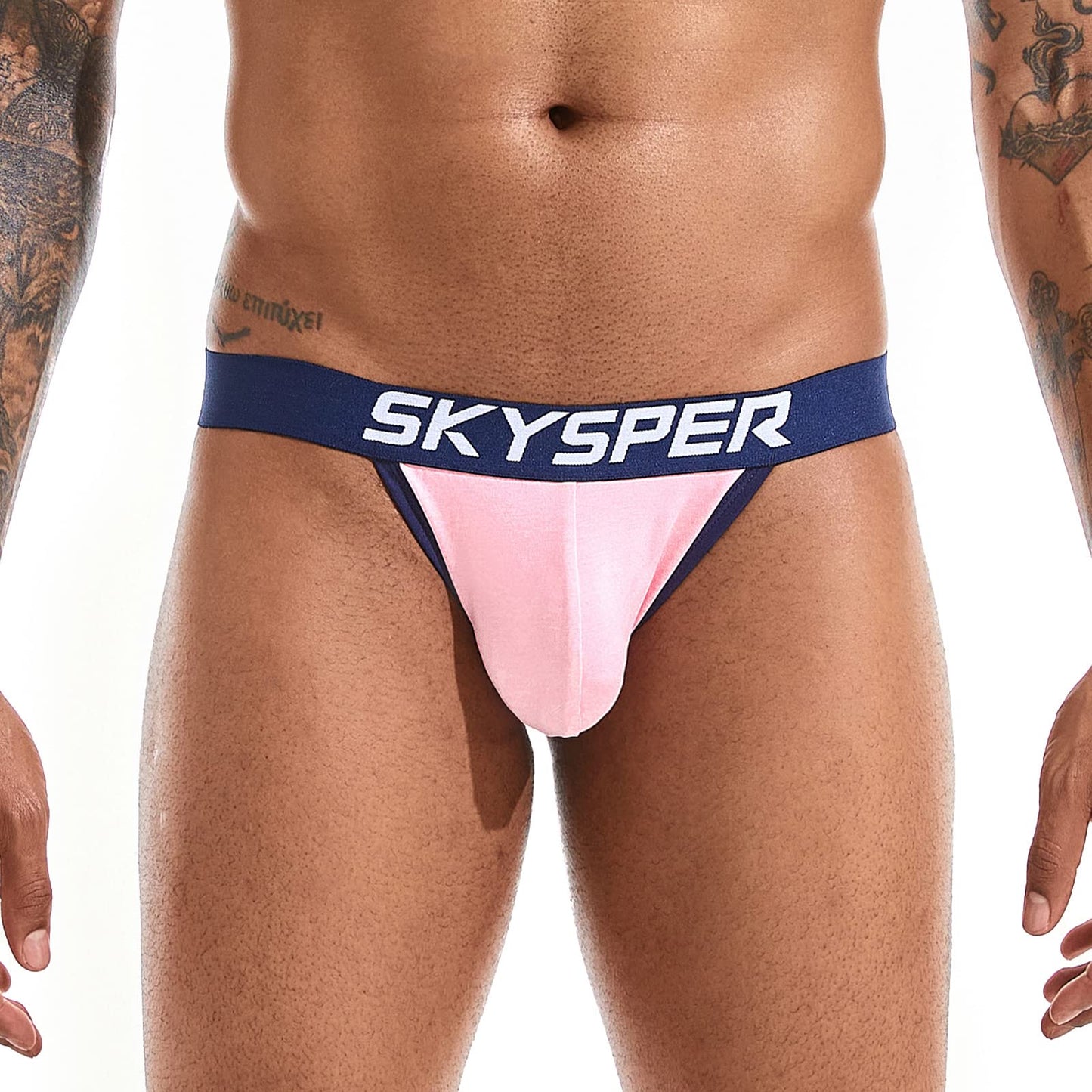 SKYSPER Men's Jock Strap Athletic Supporter For Men Sexy Jockstrap Male Underwear