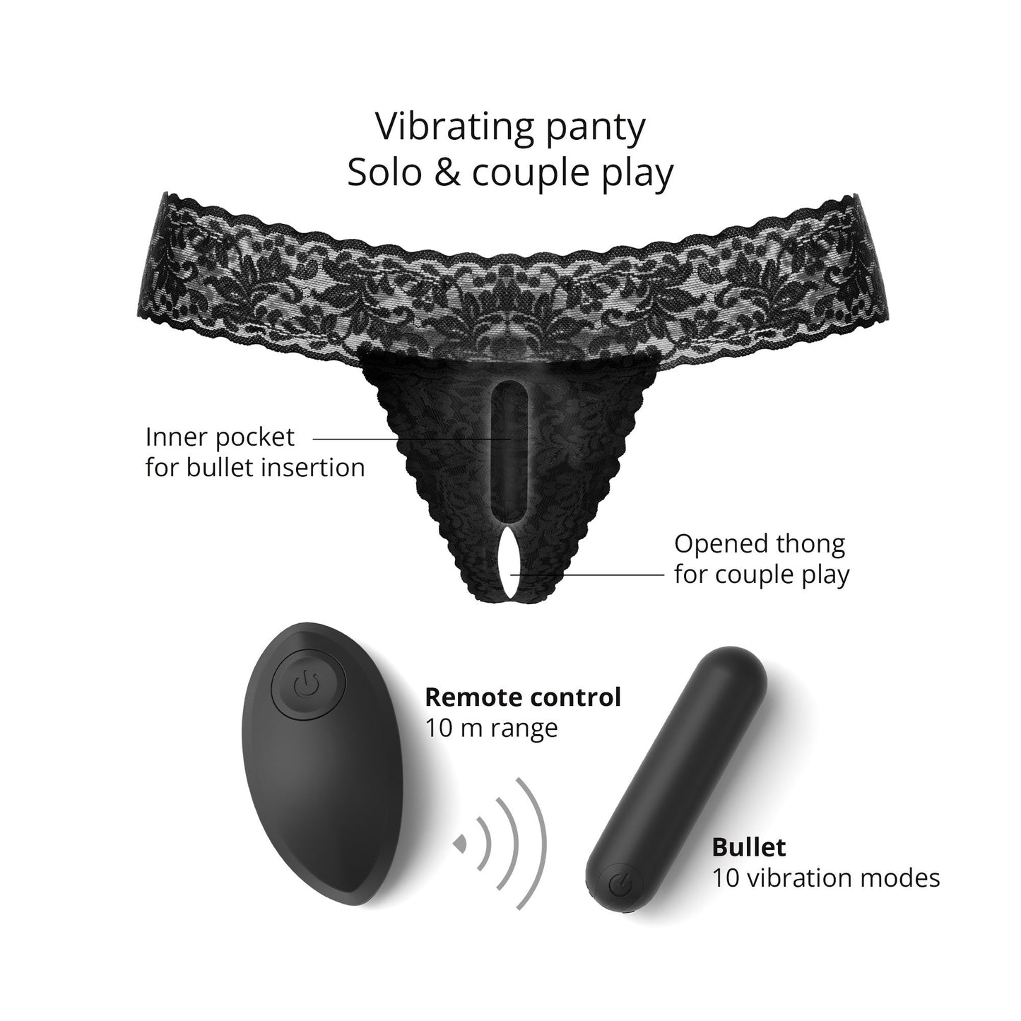 SECRET PANTY 2 - BLACK ONYX