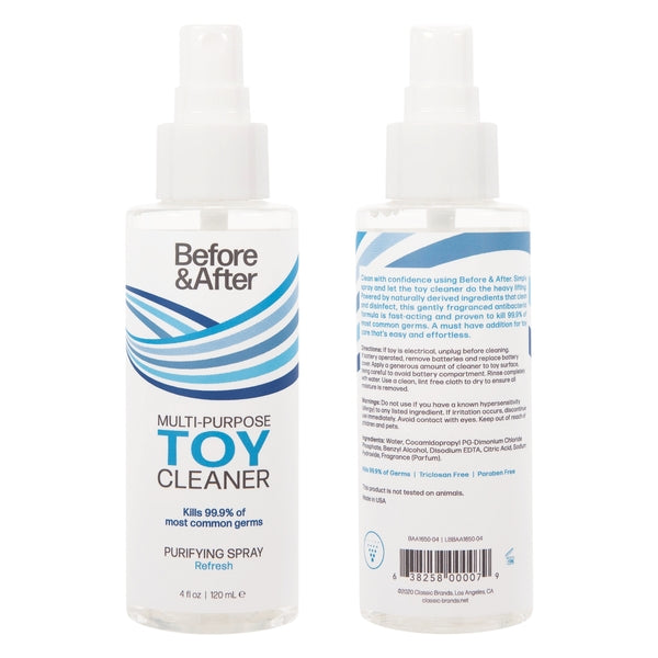 Spray Toy Cleaner Refresh 4oz | 120mL