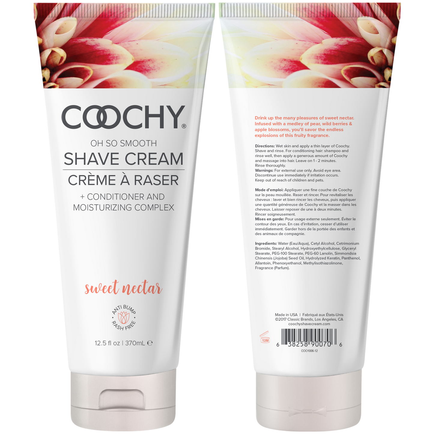 Shave Cream - Sweet Nectar 12.5oz | 370mL