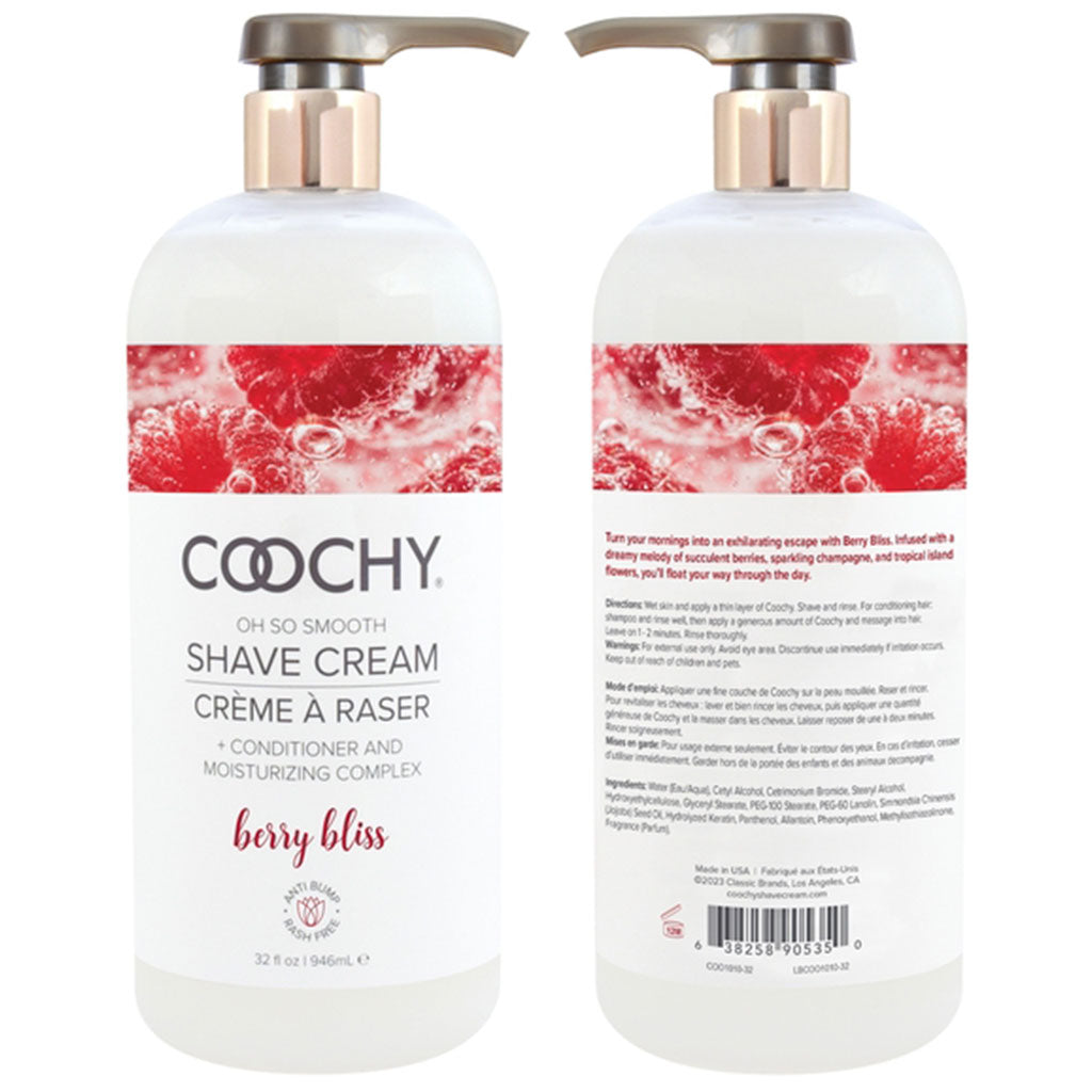 Oh So Smooth Shave Cream Berry Bliss 32oz | 946mL