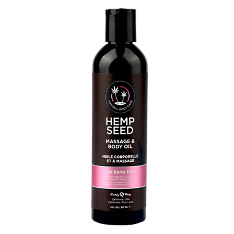 Massage Oil Zen Berry Rose 8 fl oz / 237 ml