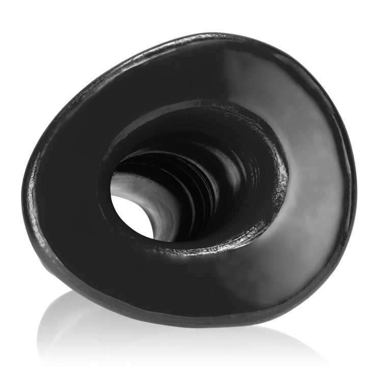 PIGHOLE DEEP-1, hollow plug - BLACK - SMALL