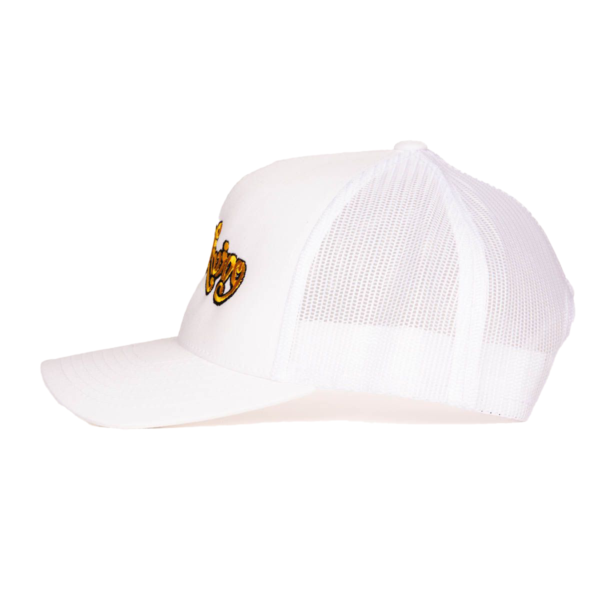 Hat - White/Gold